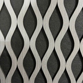 Wave Acoustic Wall Panel Dark Grey