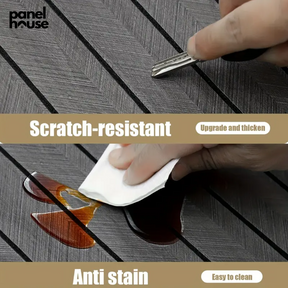 3D Wood Slat Wall Panels, Self-Adhesive, Removable, Waterproof Buy 1, Get 6 Premium Panels for Only £7! (30cm x 60cm)