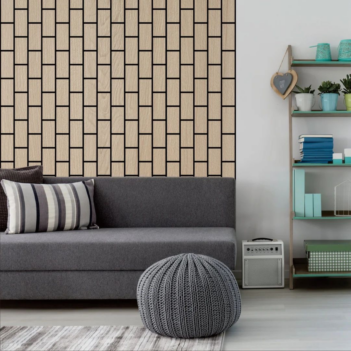 Acoustic Brick Effect Wall Panel (Multiple Colours)