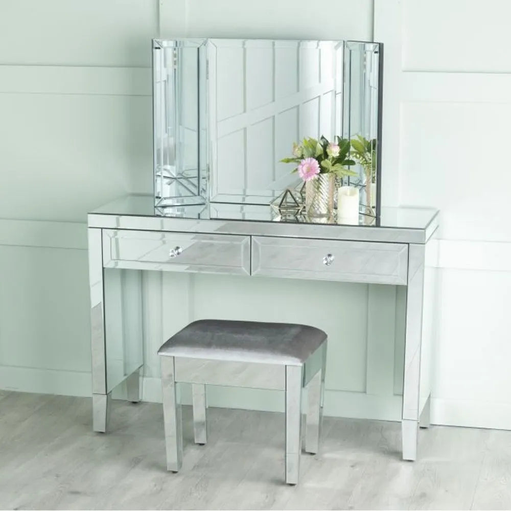 Roma Mirrored Stool