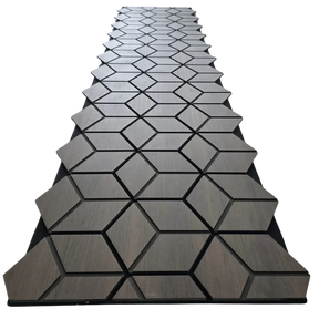 Premium Hexagon Acoustic Wall Panel (240cm x 60cm)