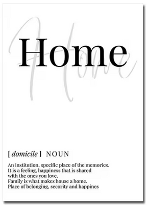 Premium Wall Art - One Word at a Time (Multiple Sizes Available)