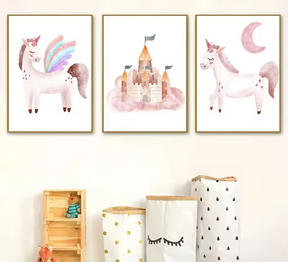 Premium Wall Art - Dreamland Delights: Whimsical Art for Little Hearts (Multiple Sizes Available