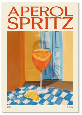 Premium Wall Art - Colourful Cocktails (Multiple Sizes Available)