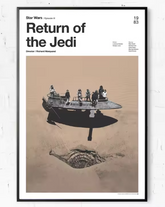 Premium Wall Art - Iconic Rewinds: Minimalist Poster Collection of Classic Films & Series (Multiple Sizes Available)