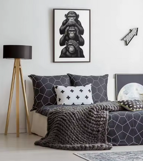Premium Wall Art - 3 Wise Monkeys (Multiple Sizes Available)