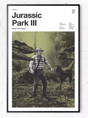 Premium Wall Art - Iconic Rewinds: Minimalist Poster Collection of Classic Films & Series (Multiple Sizes Available)