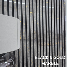 Premium Acoustic Slatted Wall Panel (Multiple Colours)