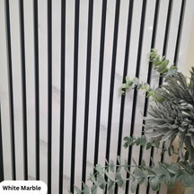 Premium Acoustic Slatted Wall Panel (Multiple Colours)