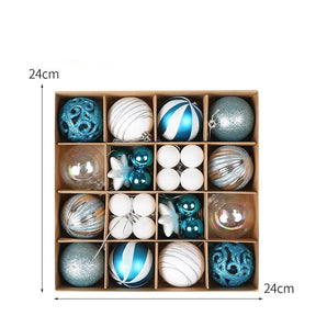 Christmas Tree Ball Ornaments – Holiday Home Decor for Navidad & New Year 2026