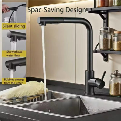 Pull-Out Mixer Tap, Stream & Spray
