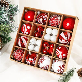 Christmas Tree Ball Ornaments – Holiday Home Decor for Navidad & New Year 2026
