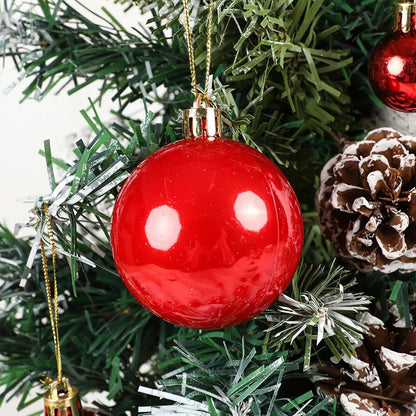 Christmas Tree Ball Ornaments – Holiday Home Decor for Navidad & New Year 2026