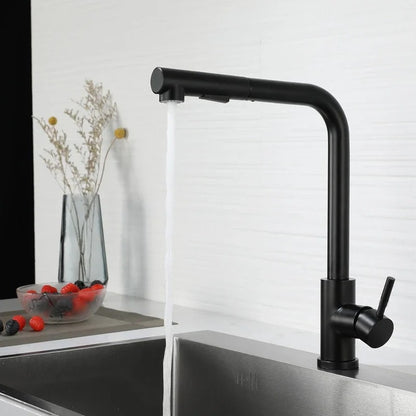 Pull-Out Mixer Tap, Stream & Spray