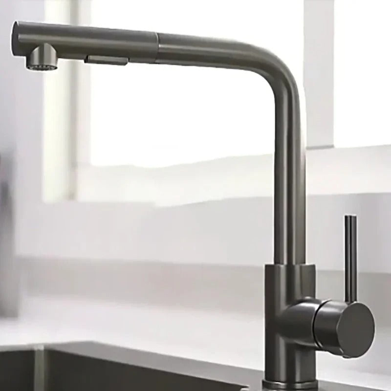 Pull-Out Mixer Tap, Stream & Spray