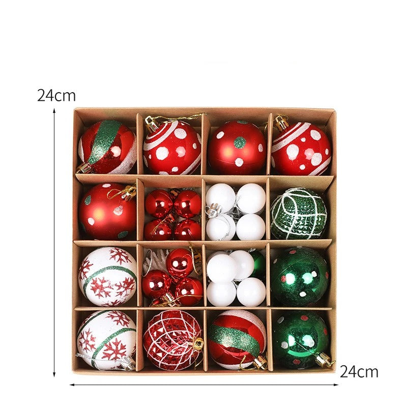 Christmas Tree Ball Ornaments – Holiday Home Decor for Navidad & New Year 2026